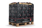 Uhelné brikety Union 7", balení 10 kg, papírová taška, 960 kg - foto 2