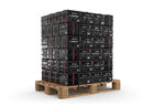 Uhelné brikety Union 7", balení 10 kg, fólie, 960 kg - foto 2